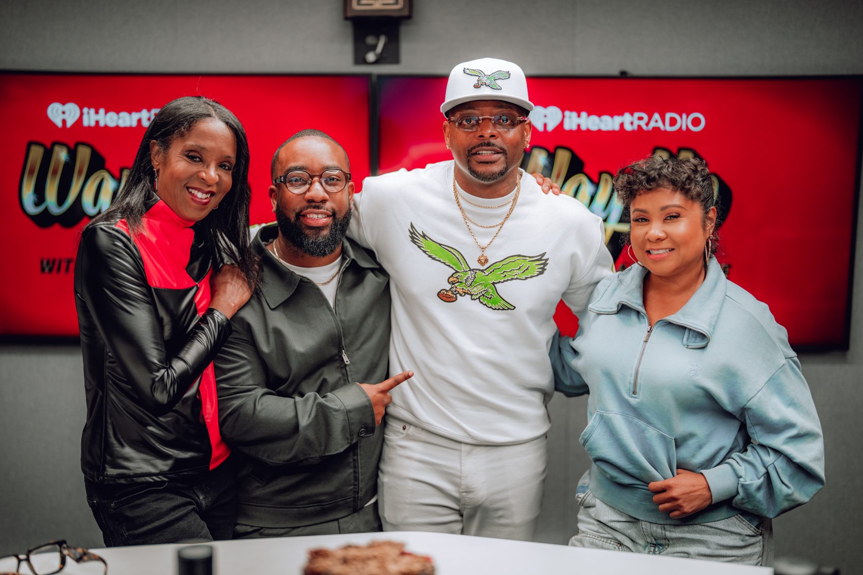 Inside the Way Up with Angela Yee studio on iHeartRadio